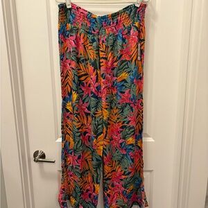 Tropical Floral Women's Beach Pants